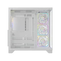 PowerBoost PB-C9025W 750W 80+ Bronze APFC ATX3.1 PCI-E 5.1 4*ARGB PWM SeaView Gaming Beyaz Kasa