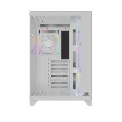 PowerBoost PB-C9025W 750W 80+ Bronze APFC ATX3.1 PCI-E 5.1 4*ARGB PWM SeaView Gaming Beyaz Kasa