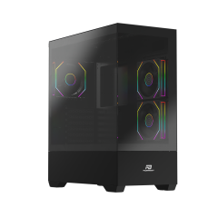 PowerBoost PB-J9031B 750w 80+ Bronze APFC ATX 3.1 PCI-E 5.1 3*ARGB PWM SeaView Gaming Siyah Kasa