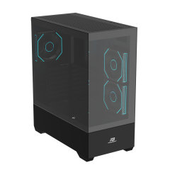 PowerBoost PB-J9031B 750w 80+ Bronze APFC ATX 3.1 PCI-E 5.1 3*ARGB PWM SeaView Gaming Siyah Kasa