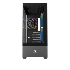 PowerBoost PB-J9031B 750w 80+ Bronze APFC ATX 3.1 PCI-E 5.1 3*ARGB PWM SeaView Gaming Siyah Kasa