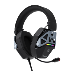 Gamebooster Forge RGB Virtual 7.1 Surround ENC Siyah Gaming Kulaklık