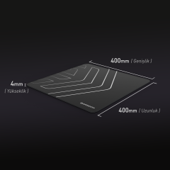GameBooster MP400 Gaming Mouse Pad (400x400x4mm)