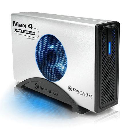 Thermaltake Max4 ESATA&USB 3,5'' SATA Aktif Fan Soğutmalı Harici Hdd Kutusu N00012USE