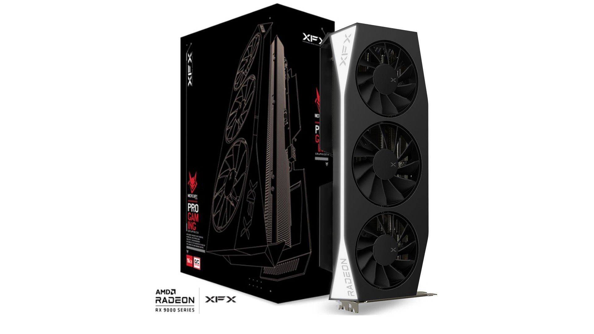 XFX MERCURY RX 9060 XT OC GAMING 16GB GDDR6 128Bit DX12 AMD Ekran Kartı