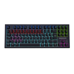 GameBooster Lumin RGB Red Switch Kablolu Siyah Mekanik Gaming Klavye