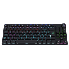 GameBooster Ryba Rainbow Blue Switch Triple Mode Siyah Mekanik Gaming Klavye