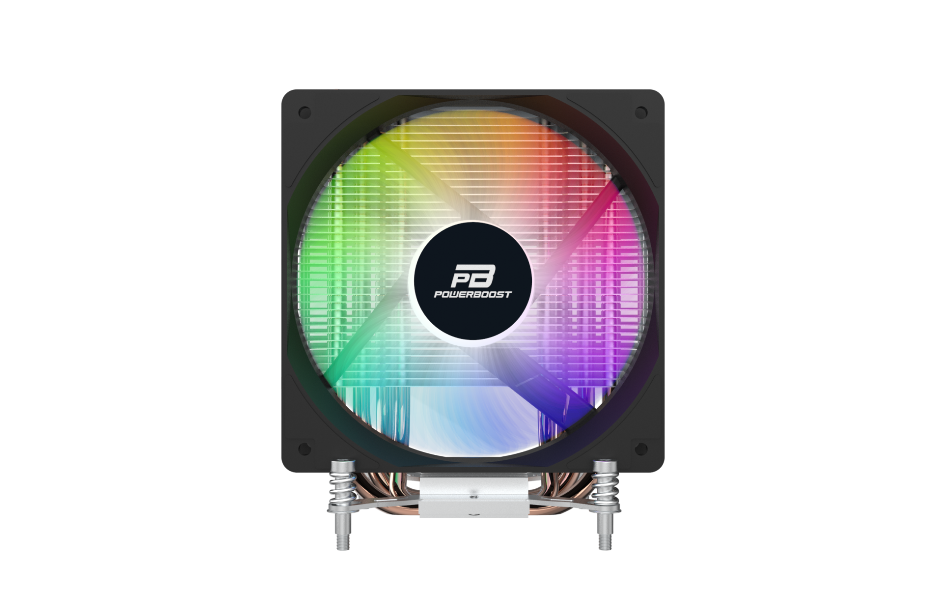 PowerBoost PB-510B4P 120MM ARGB Fanlı, LGA18XX/AM5 Uyumlu 160W TDP İşlemci Soğutucu