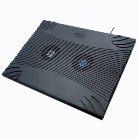 V-NET VNC-325Z NOTEBOOK SOĞUTUCUSU 12cm Blue LED fan, 2xUSB port