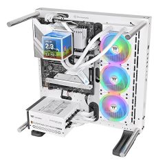 THERMALTAKE MINECUBE 360 Ultra Beyaz 3,95'' TFT LCD 360mm Intel/AM5 Sıvı Soğutucu