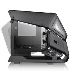 Thermaltake AH T200 Siyah Tempered Glass Pencereli, Mikro ATX Oyuncu Kasası