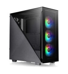 Thermaltake Divider 300 TG Siyah 3x120mm ARGB Fanlı ATX Mid Tower Oyuncu Kasası