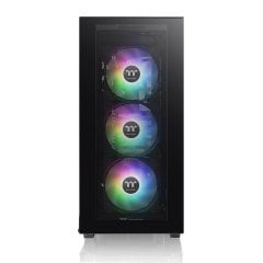 Thermaltake Divider 300 TG Siyah 3x120mm ARGB Fanlı ATX Mid Tower Oyuncu Kasası