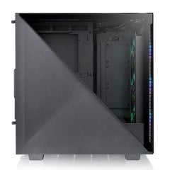 Thermaltake Divider 300 TG Siyah 3x120mm ARGB Fanlı ATX Mid Tower Oyuncu Kasası