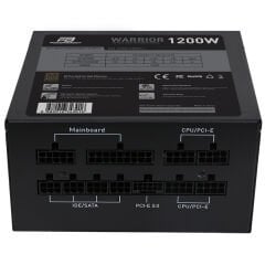 PowerBoost BST-ATX1200GF1 WARRIOR 1200w 80+ GOLD PCIe Gen 5.0 Full Modüler 12cm Fanlı ATX PSU