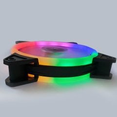 PowerBoost 12cm Rainbow Fixed LED Fan