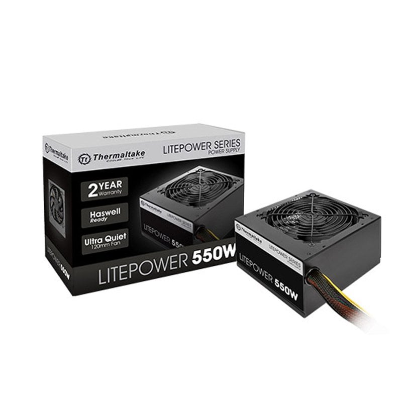 Thermaltake Litepower 550W APFC  12cm Fanlı PSU