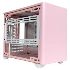 Cooler Master MasterBox NR200P Tempered Glass Mini-ITX, SFX PSU Destekli Bilgisayar Kasası Flamingo Pembe