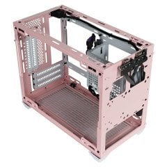 Cooler Master MasterBox NR200P Tempered Glass Mini-ITX, SFX PSU Destekli Bilgisayar Kasası Flamingo Pembe