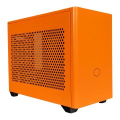 Cooler Master MasterBox NR200P Tempered Glass Mini-ITX, SFX PSU Destekli Bilgisayar Kasası Günbatımı Turuncu
