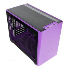 Cooler Master MasterBox NR200P Tempered Glass Mini-ITX, SFX PSU Destekli Bilgisayar Kasası Mor