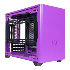 Cooler Master MasterBox NR200P Tempered Glass Mini-ITX, SFX PSU Destekli Bilgisayar Kasası Mor