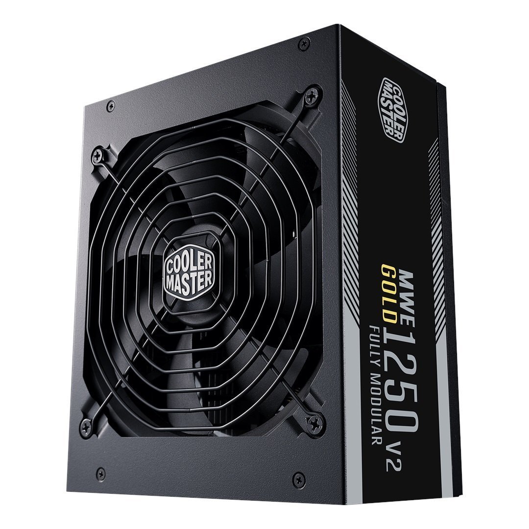 CM MWE V2 1250W 80+ Gold Full Modüler, 140mm Fanlı PSU