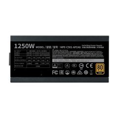 CM MWE V2 1250W 80+ Gold Full Modüler, 140mm Fanlı PSU