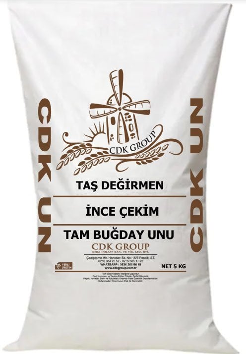 Tam Buğday Unu  ( İnce Çekim ) 5 Kg