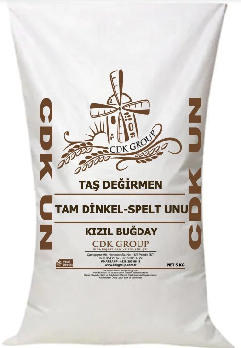 Tam Dinkel-Spelt (  Kızılbuğday Unu ) 5 Kg