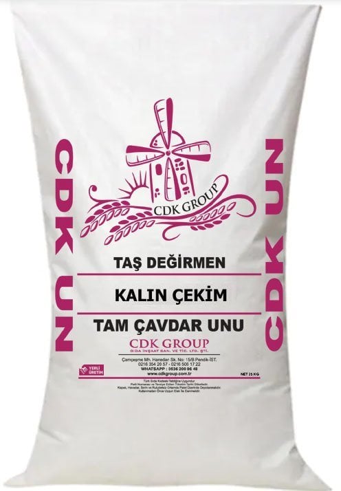Tam Çavdar Unu ( Kalın Çekim) 25 Kg