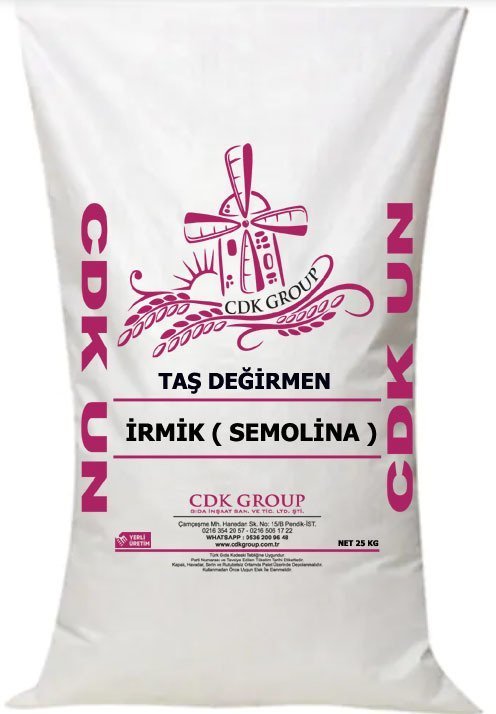 İrmik ( Semolina ) 25 Kg