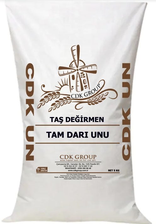 Taş Değirmen Tam Darı Unu  (Sorgun Unu) 5 Kg
