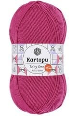 KARTOPU BABY ONE - Baby Knitting Yarn K245 Fuchsia