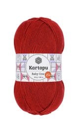 KARTOPU BABY ONE - Baby Knitting Yarn K129 RED