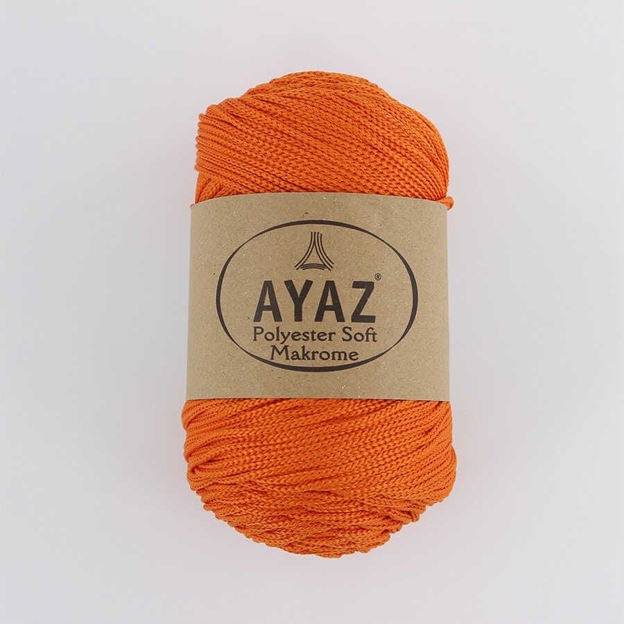 Ayaz Polyester Soft Makrome İpi 1979 TURUNCU