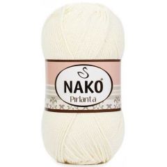 NAKO DIAMOND BOOTIES YARN -300 ECRU