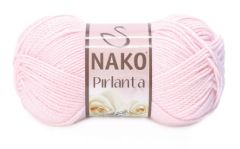 NAKO DIAMOND БОТИНКИ ВЕРЕВКА - 4531 BABY PINK