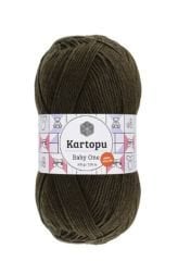 KARTOPU BABY ONE - Baby Knitting Yarn K478 DARK GREEN