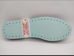 1 PAIR BABY BLUE PATTERNED THREE LAYER BOOTIES SOLE RASİM UYAR