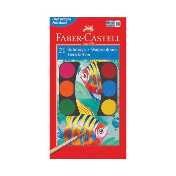 Faber Castell Suluboya Red Line 21 Renk Büyük Boy