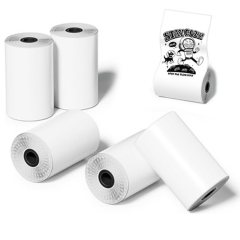 Mini Taşınabilir Termal Yazıcı Kağıdı Beyaz 5 Adet