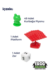 Kurbağa Denge Ebeveyn Çocuk Etkileşimi Oyunu Eğitici Oyuncak Kutu Oyunu