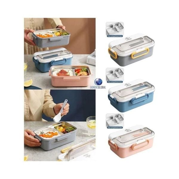 Vagonlife Paslanmaz Çelik Lunch Box Yemek Kabı 900 ml