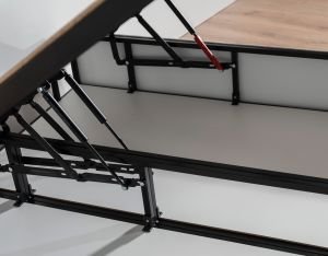Kiamond Antrasit 150x200 Çift Kişilik Baza, Başlık Seti MBL1420