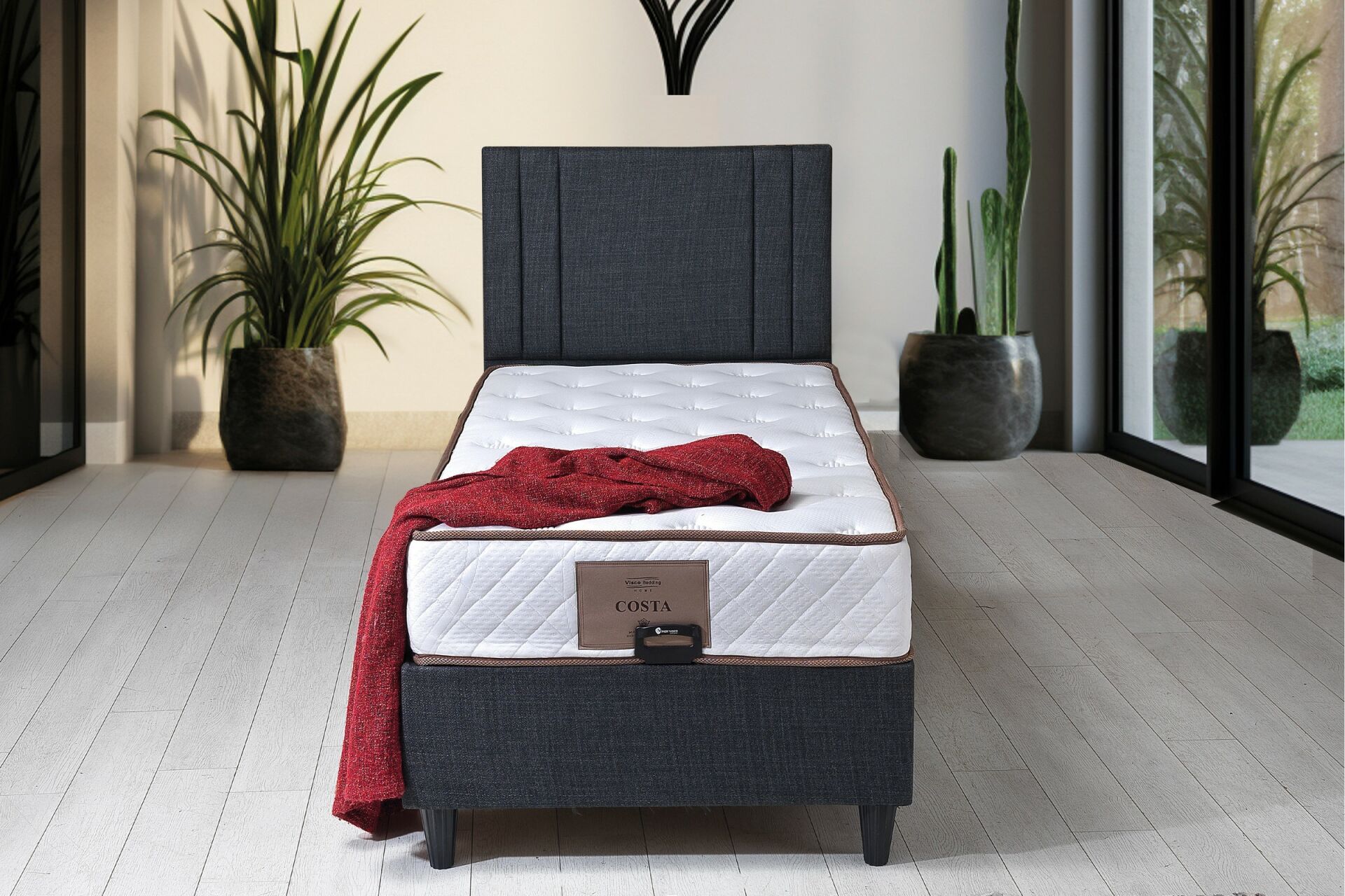 Costa 150 cm Çift Kişilik Baza Başlığı PV1201