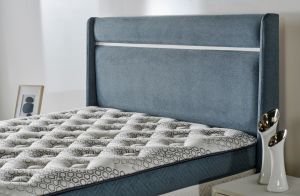Aspendos Mavi 180x200 Çift Kişilik Baza, Başlık Seti CB3411
