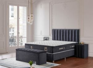 Natura 200x200 Çift Kişilik Baza, Başlık Seti MBL1407