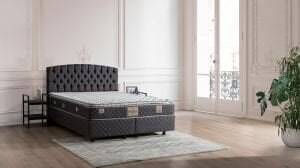 Pamira 100x200 Tek Kişilik Baza, Başlık Seti MBL1414