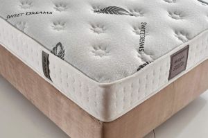 MD Ecoline 200x200 Çift Kişilik Yatak, Baza, Başlık Seti GM190